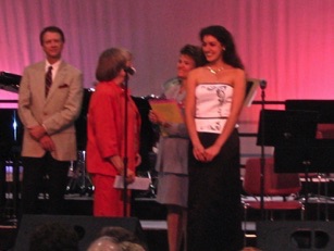 Jennifer wins The National Glenn Miller Vocal Competition