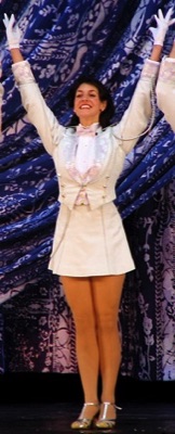 Jennifer taking a bow at Radio City Music Hall