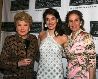 with Marilyn Maye and Andrea Marcovicci on opening night