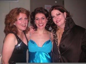 Jennifer with Klea Blackhurst & Ann Hampton Callaway